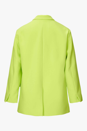 THE DOUBLE BREASTED BLAZER LIME GREEN